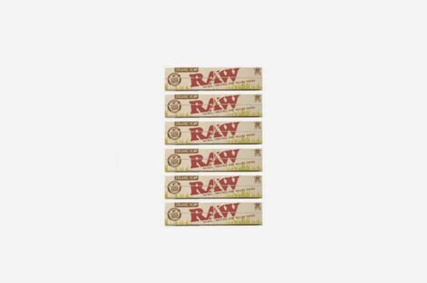 RAW Organic Hemp King Size Papers x6 1